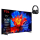 Telewizor 75" TCL 75P81K 75" QLED 144 Hz 4K Google TV + Life Q30 (Upgraded)